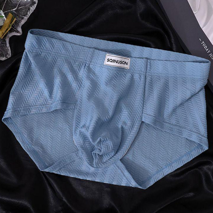 Embossed Texture Quick‑dry Boxer Briefs