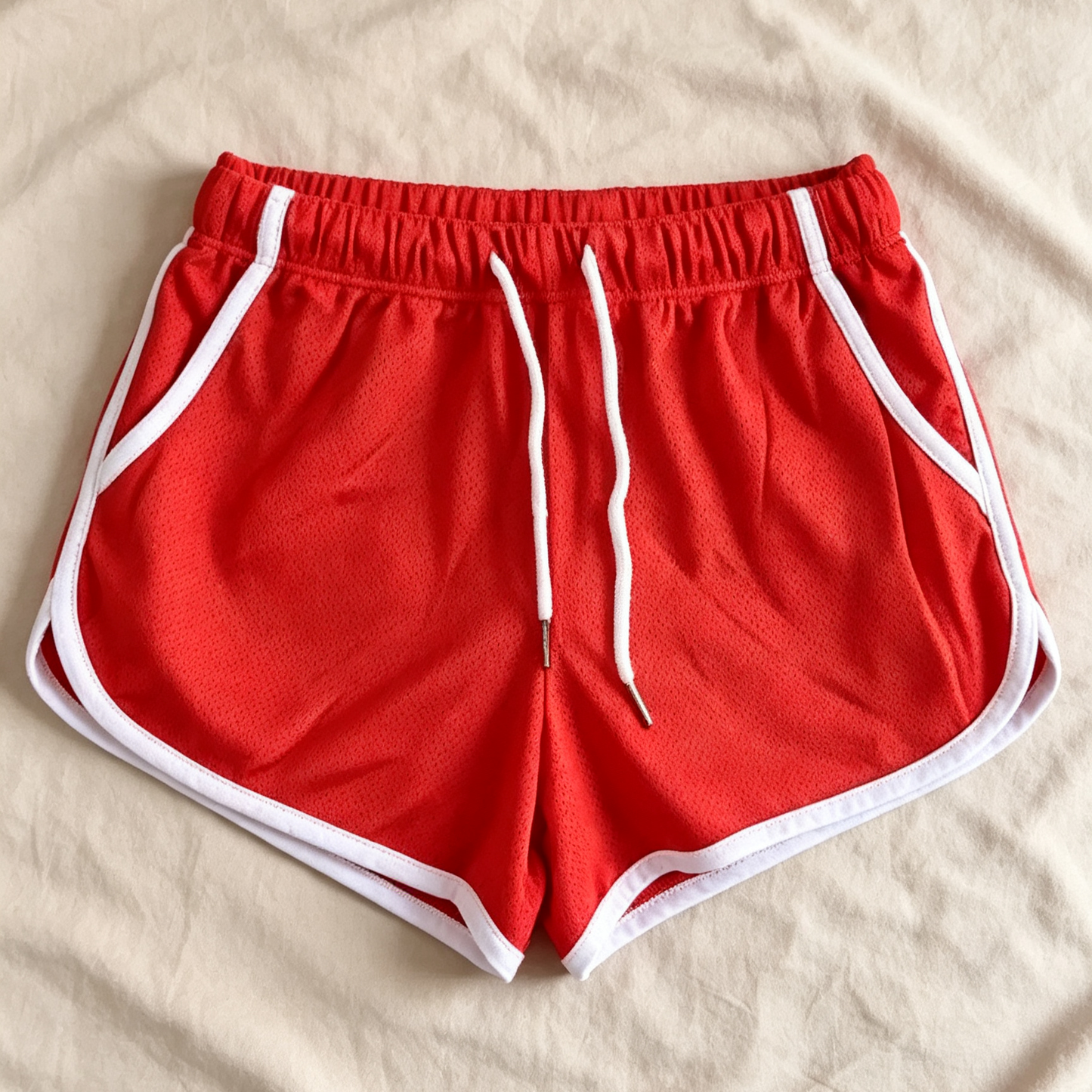Breathable Mesh Athletic Shorts