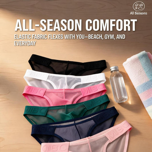 ZD Full Sheer Mesh Briefs
