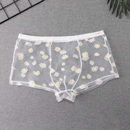 ZD Sheer Daisy Boxer Briefs