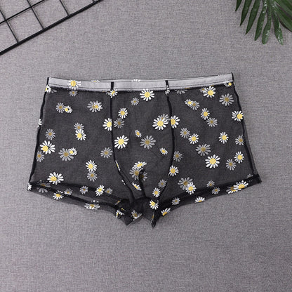 ZD Sheer Daisy Boxer Briefs