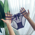 QS Lace Bow Briefs (4 Packs)