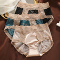 Lace satin high-end silky underwear