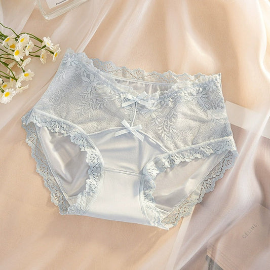 QS Double Bow Lace Panties (4 Packs)