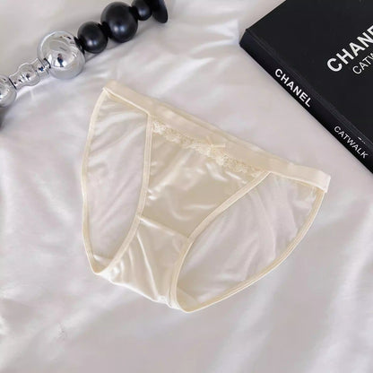 QS Satin High-slit Panties