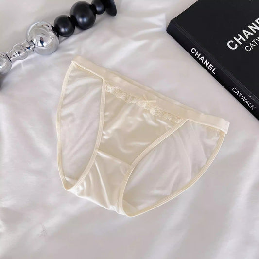 QS Satin High-slit Panties