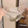 QS Cross-strap Lace Panties
