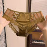 QS Cross-strap Lace Panties
