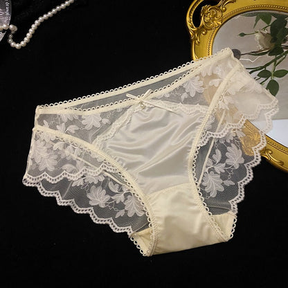 QS Luxury Floral Lace Panties