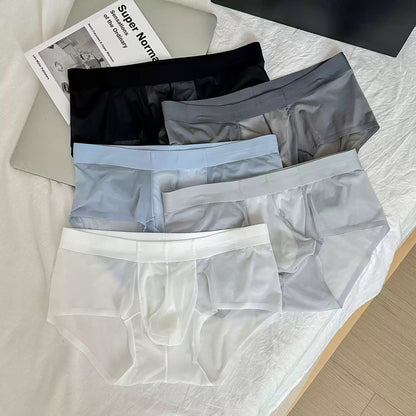 QS Sheer Ice Silk Breathable Briefs