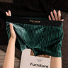 QS Glossy Striped Breathable Boxer Briefs
