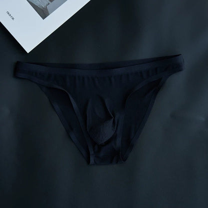 QS Semi-transparent Ice Silk Breathable Briefs