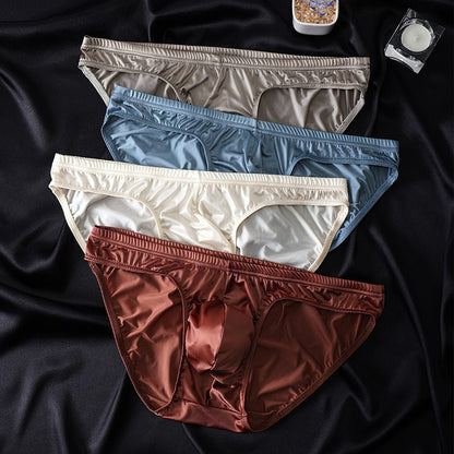 QS Luxury Satin Ice Silk Briefs