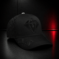 Black Diamond Rhinestone Cap