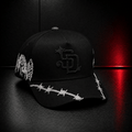 Black Angel Barbed Wire Cap