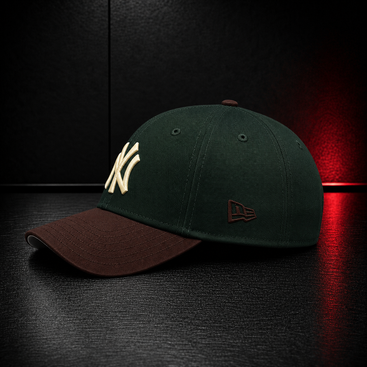 Forest Green Heritage Letter Cap