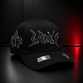 Black Gothic Cupid Heart Cap