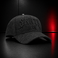 SKATE OR DIE Skull & Rose Black Snapback Hat