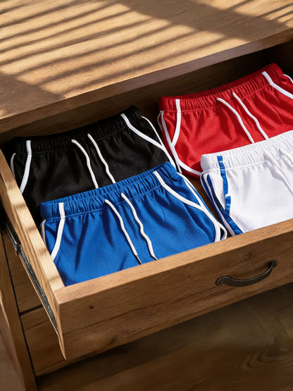 Breathable Mesh Athletic Shorts