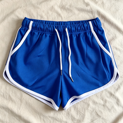Breathable Mesh Athletic Shorts
