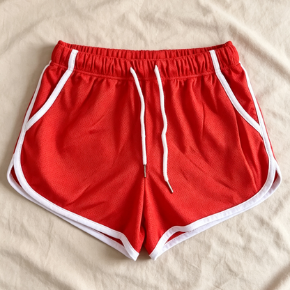 Breathable Mesh Athletic Shorts