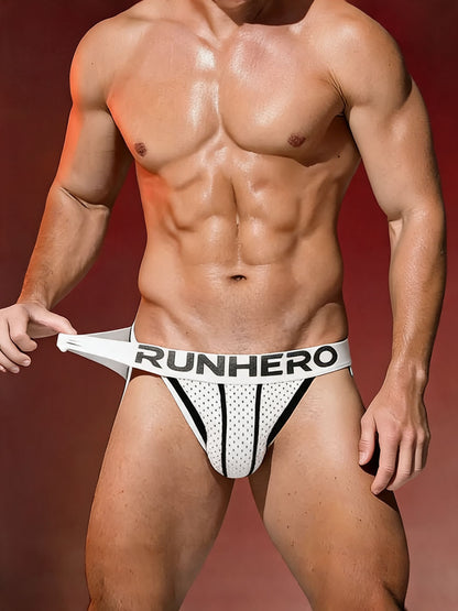 Men's High-Cut Mesh Bikini