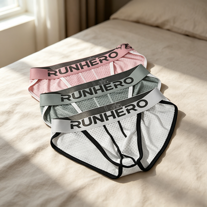 Men's High-Cut Mesh Bikini