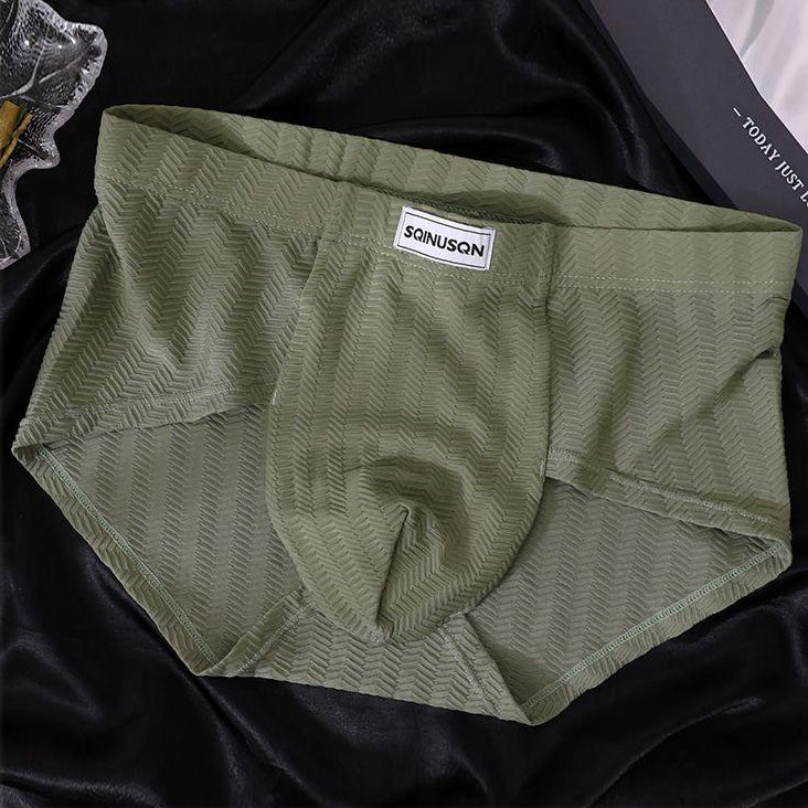 Embossed Texture Quick‑dry Boxer Briefs