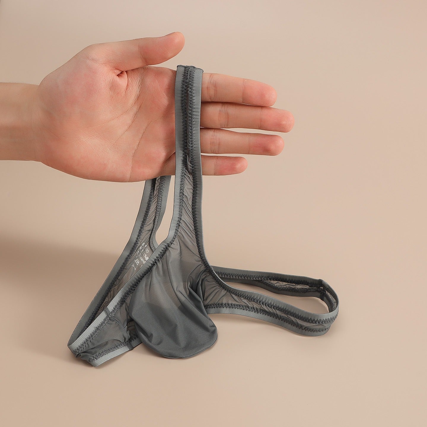 QS【Fan Benefit Item】Ultra-Thin Sheer Sexy Low Rise T-Back Fit Thong