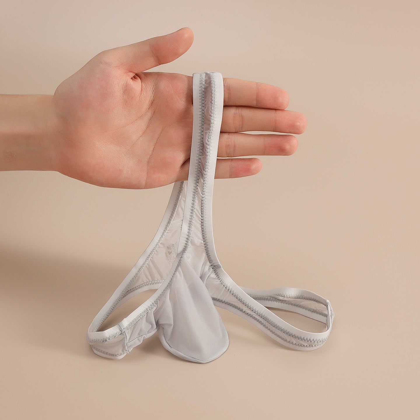 QS【Fan Benefit Item】Ultra-Thin Sheer Sexy Low Rise T-Back Fit Thong