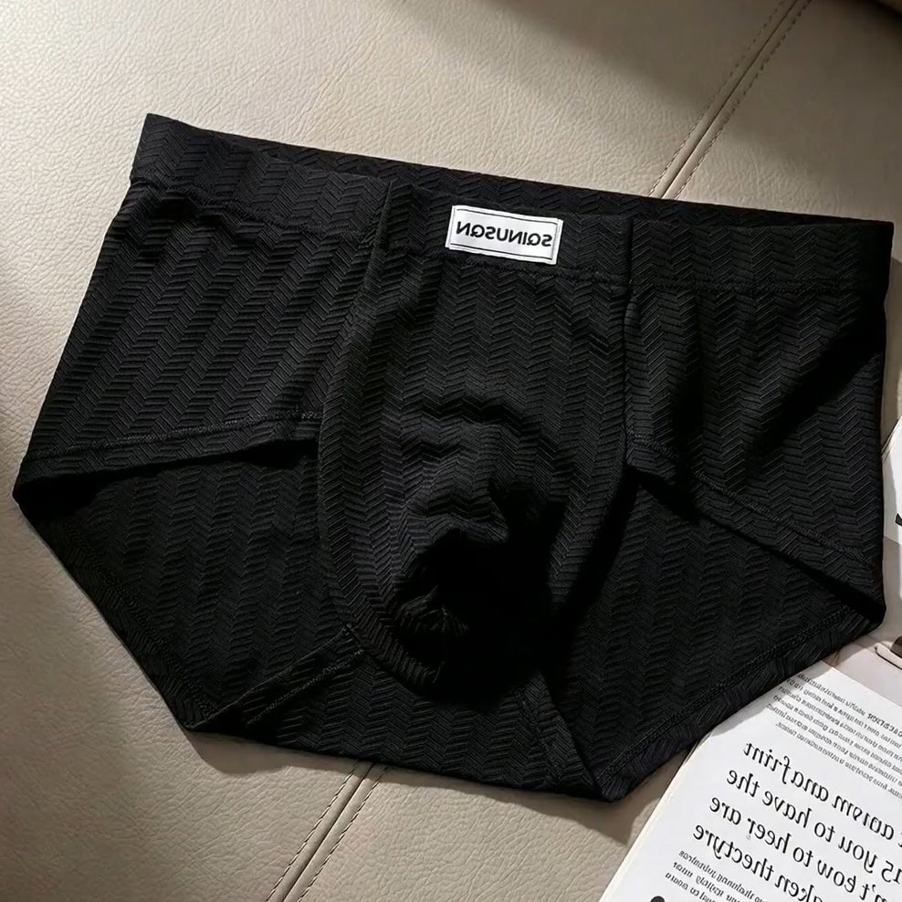 Embossed Texture Quick‑dry Boxer Briefs