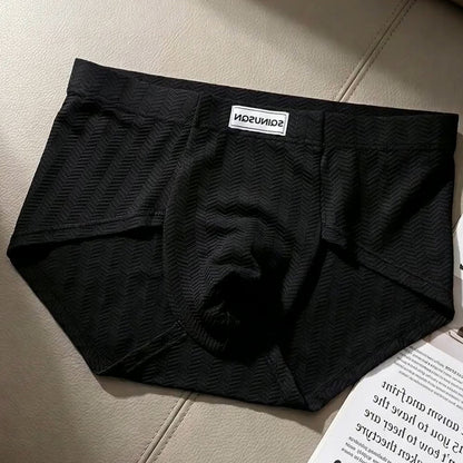 Embossed Texture Quick‑dry Boxer Briefs