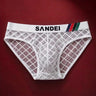 ZD【Limited Time Offer 】Grid Lace Wide Waistband Sporty Comfort Men's Underwear