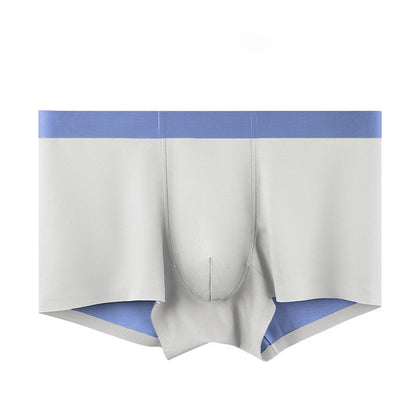 Double-sided silk seamless high-end boxers