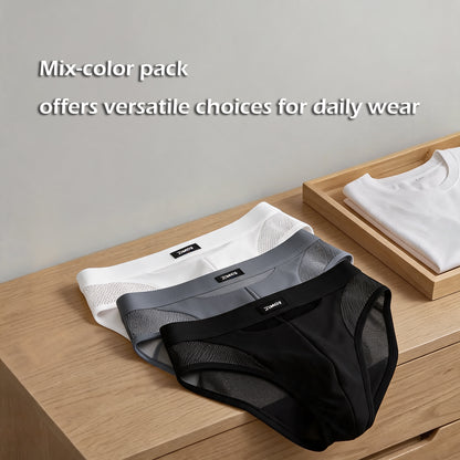 Mechanical style paneled briefs