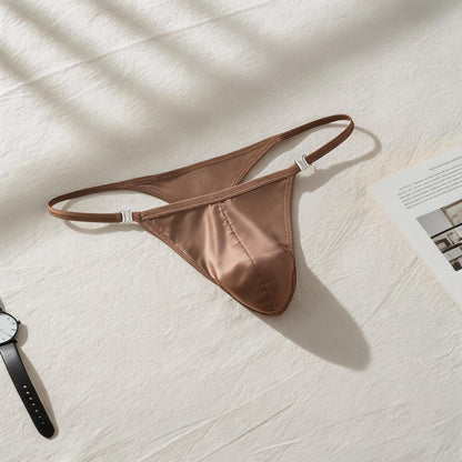 QS Satin Ice Silk Sports Thong