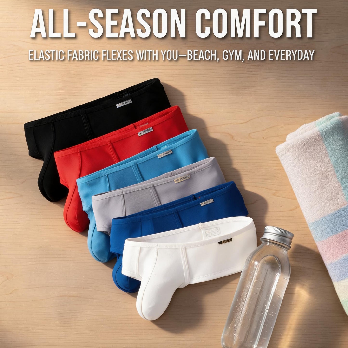 Separated Ergonomic Pouch Boxer Briefs