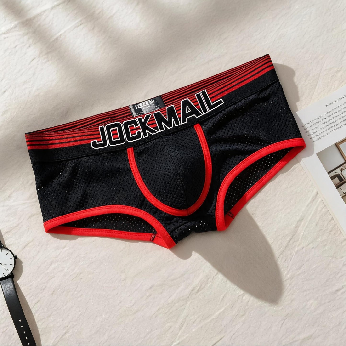 Sport Mesh Breathable Low Rise Boxer Briefs