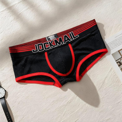 Sport Mesh Breathable Low Rise Boxer Briefs