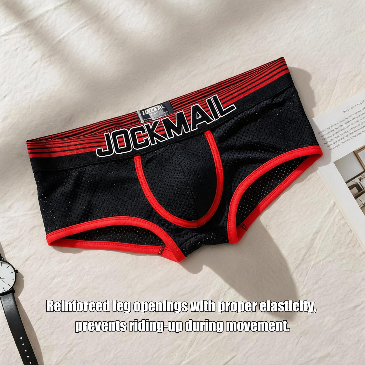 Sport Mesh Breathable Low Rise Boxer Briefs