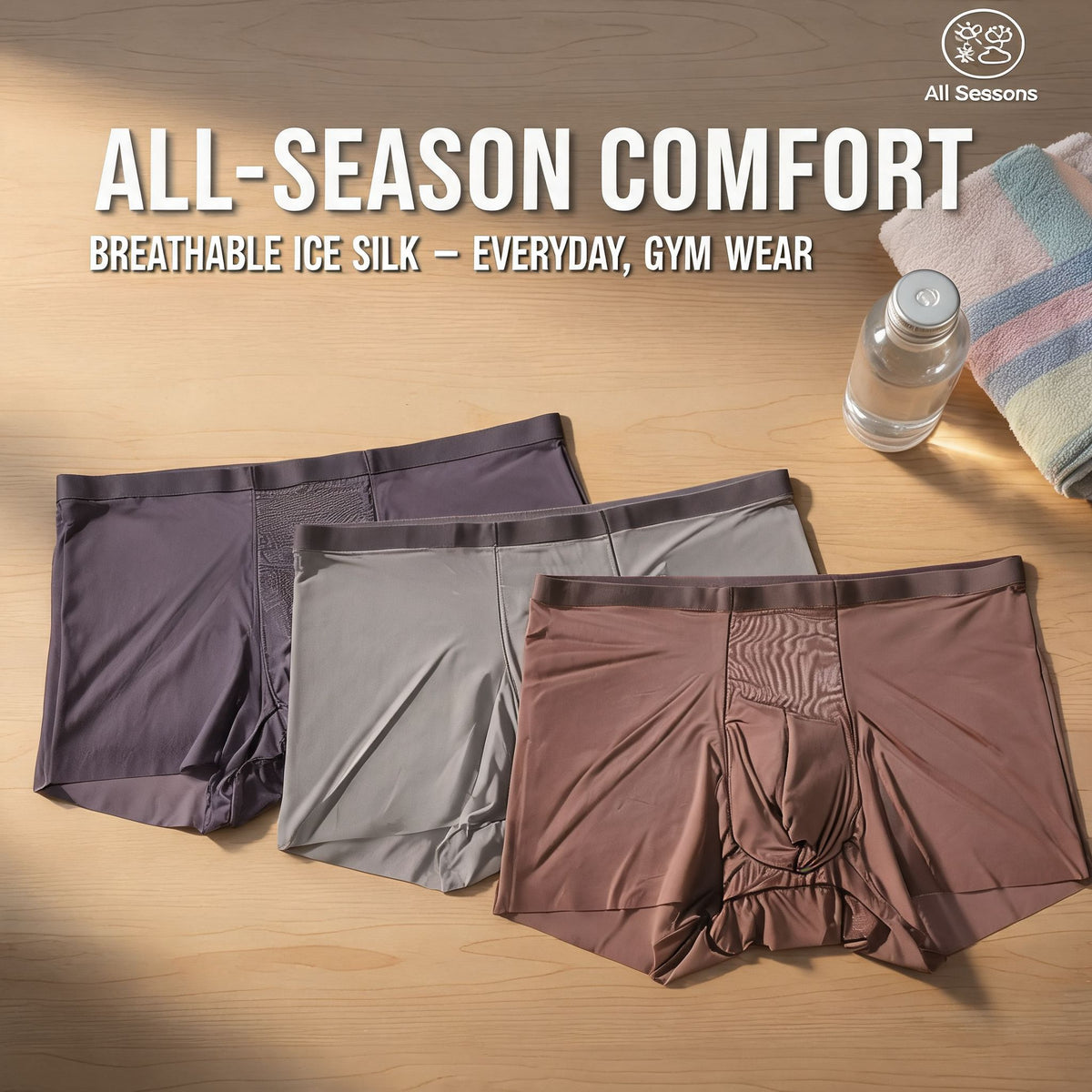 ZD【Highest Repurchase Rate】 Silk-Tech High-Performance Boxer Briefs