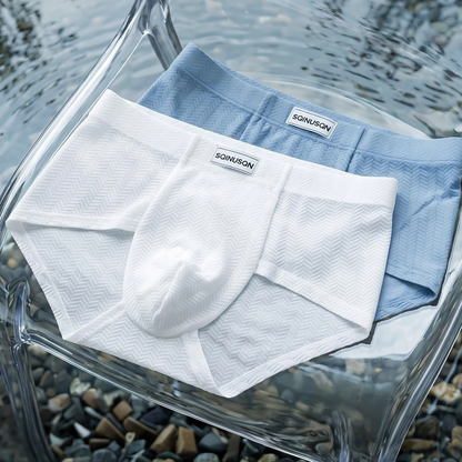 Embossed Texture Quick‑dry Boxer Briefs