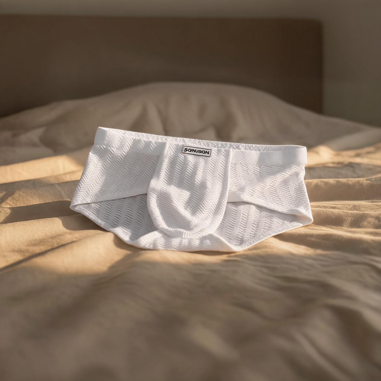 Embossed Texture Quick‑dry Boxer Briefs