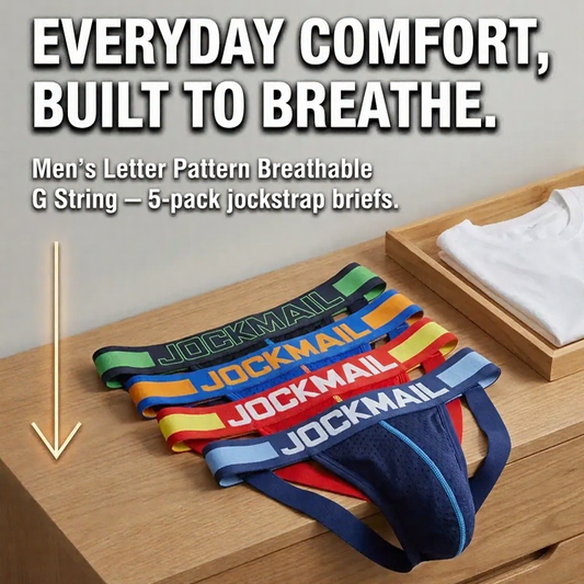 Sports Mesh Breathable Jockstrap Underwear