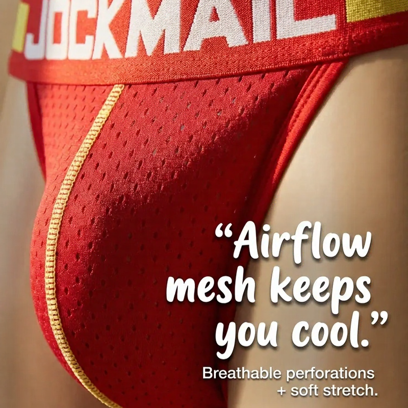 Sports Mesh Breathable Jockstrap Underwear