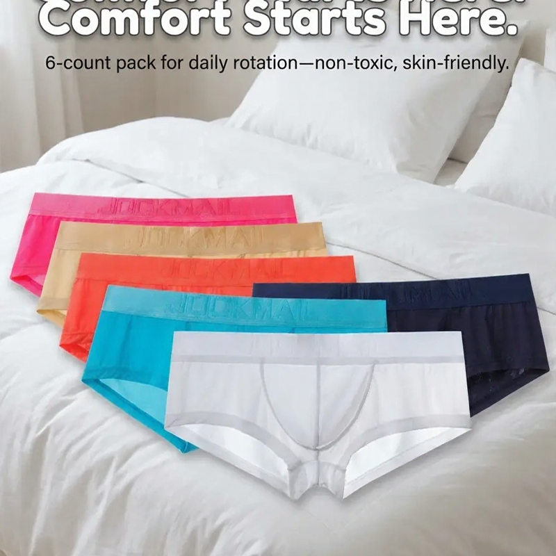Seamless Mesh Pouch Boxer Briefs