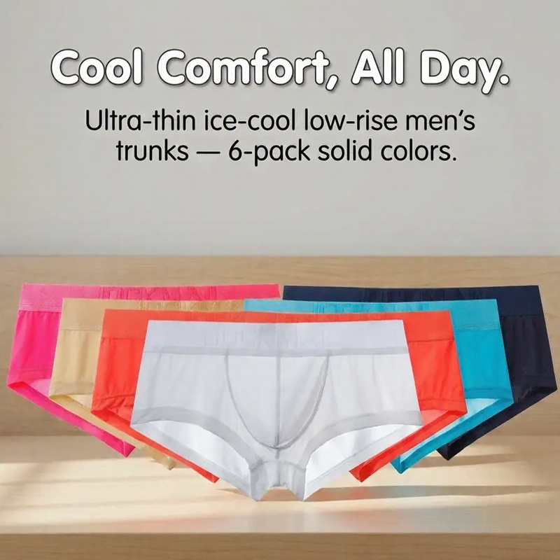 Seamless Mesh Pouch Boxer Briefs