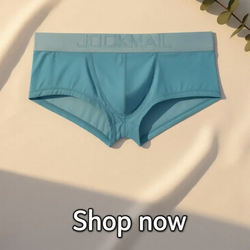 Seamless Mesh Pouch Boxer Briefs
