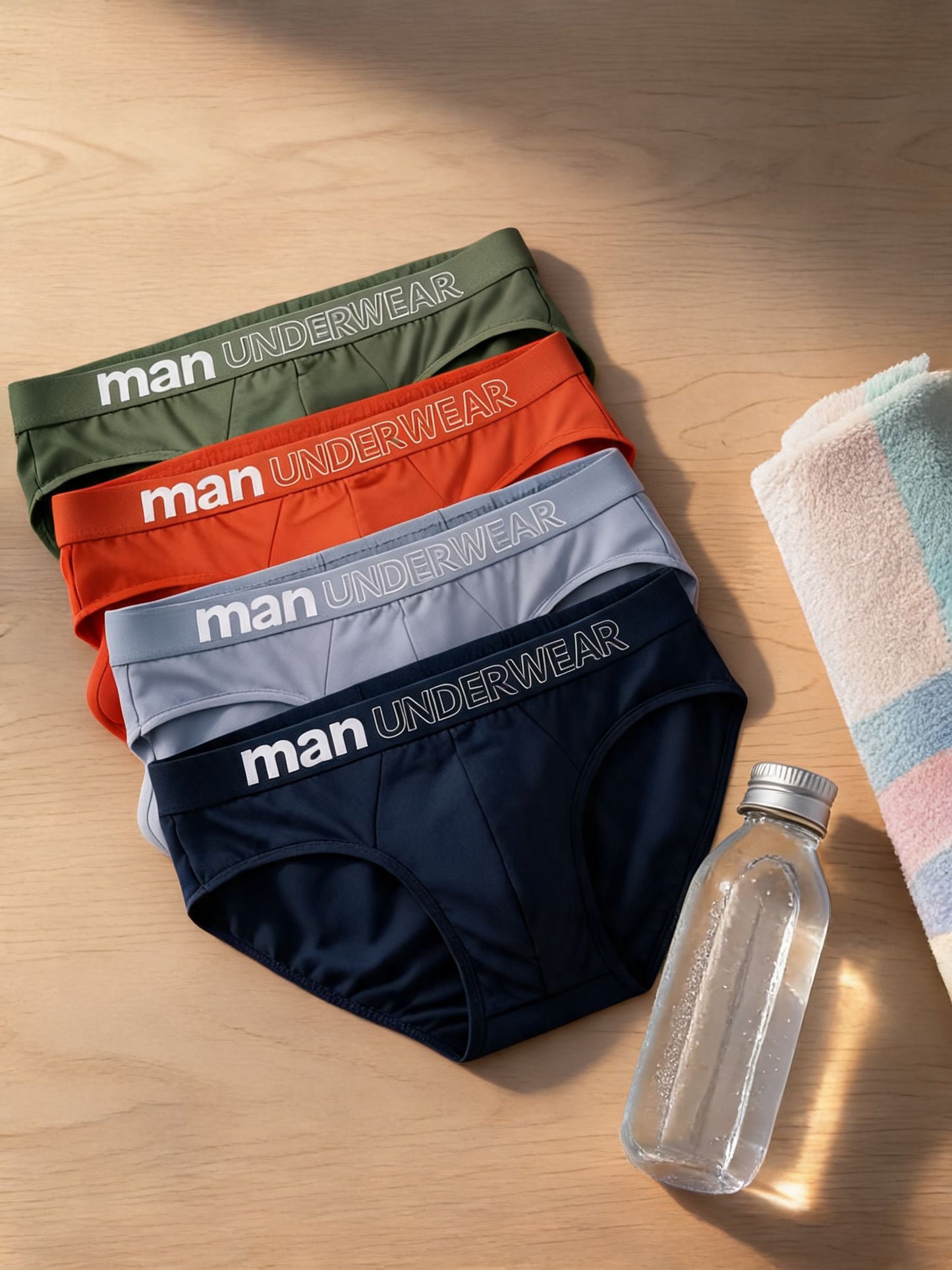 Pure Cotton Athletic Briefs
