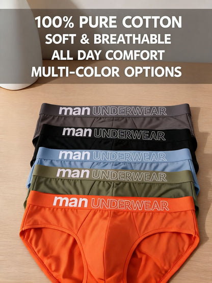 Pure Cotton Athletic Briefs
